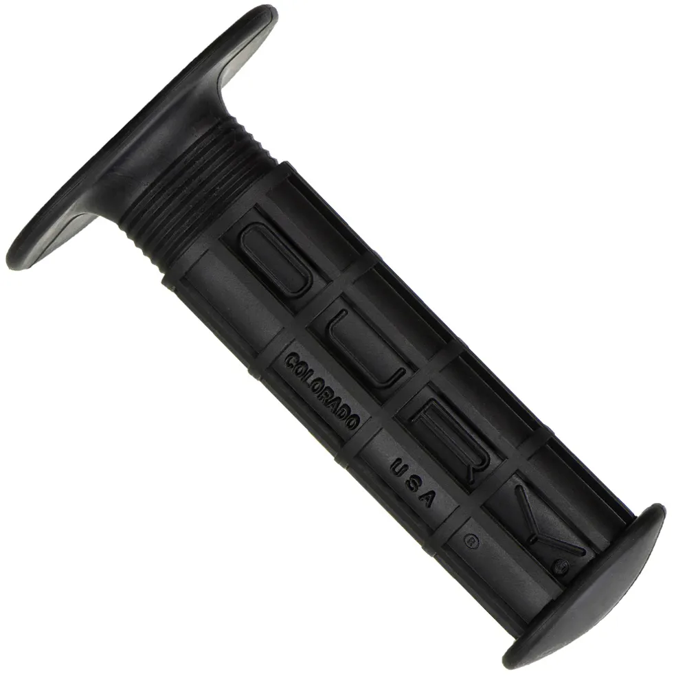uPRISE Bikes Lizard Skins Waffle Flange Single Compound MTB Grips - Black | Price match, 365 day return s, 18-Month Warranty, Finance Available & Free UK Delivery